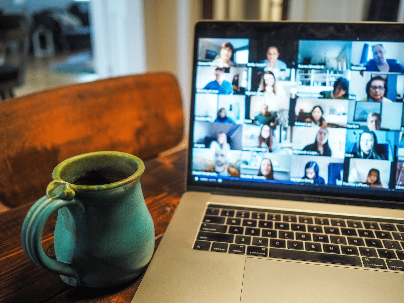 Virtual call with lots of people