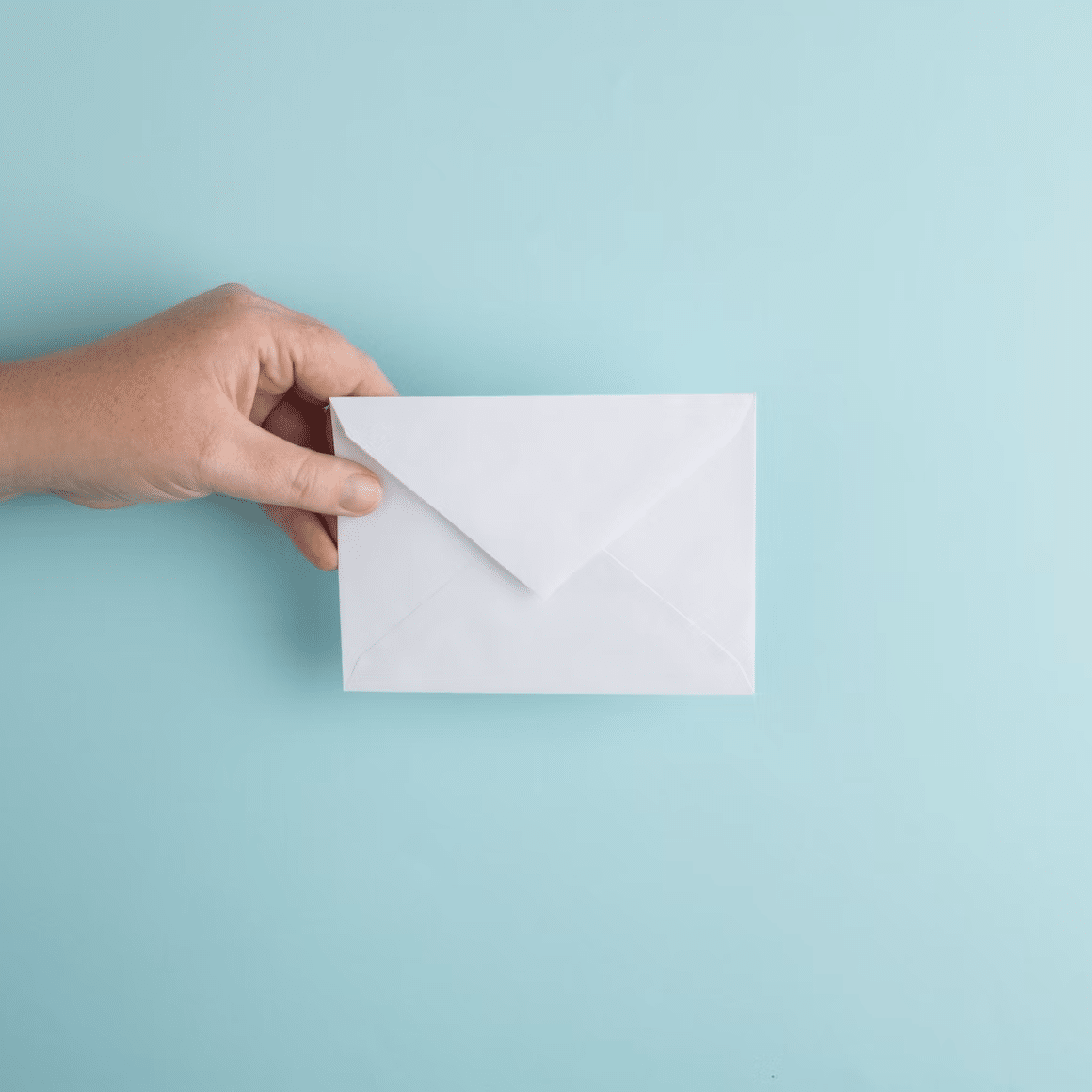 White envelope