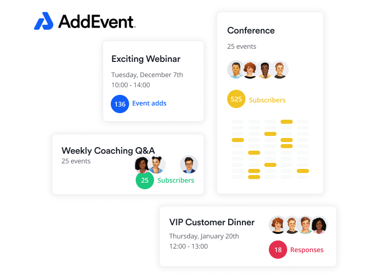 AddEvent solutions graphic